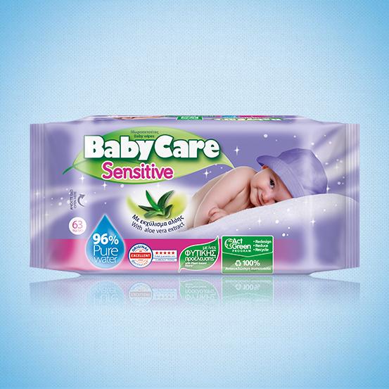 BabyCare Sensitive Pure Water Baby Wipes