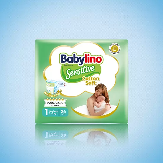 Babylino Sensitive Cotton Soft No. 1