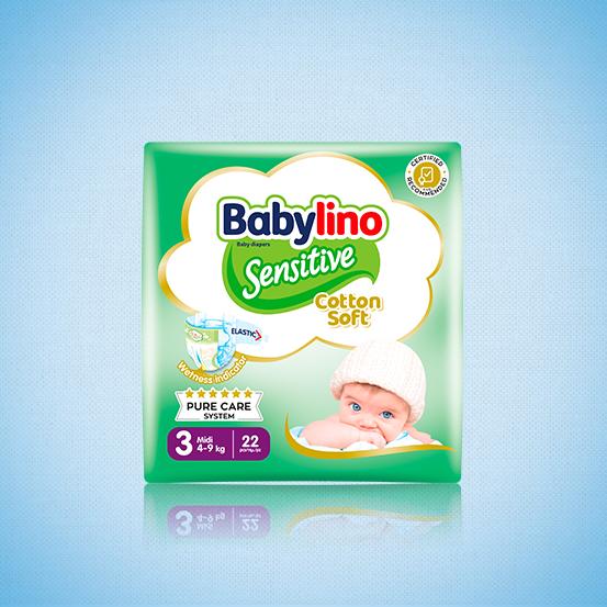 Babylino Sensitive Cotton Soft No. 3