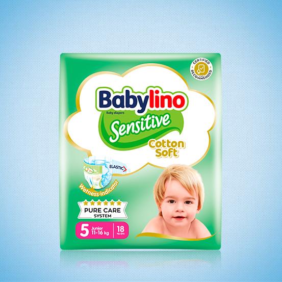Babylino Sensitive Cotton Soft No. 5