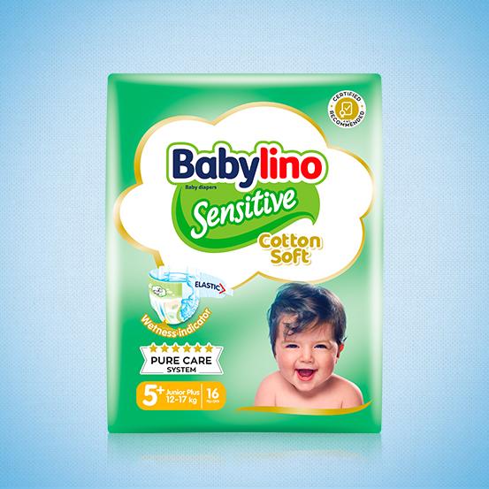 Babylino Sensitive Cotton Soft No. 5+