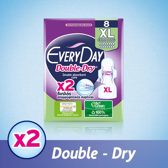 EveryDay Ultra Plus Double Dry Extra Long