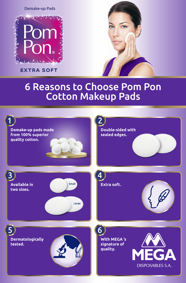 6 Reasons to Choose Pom Pon Double-Sided Round Cotton Pads