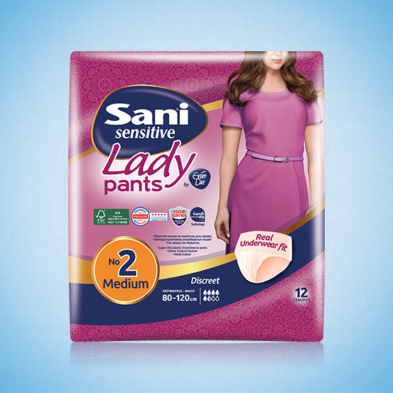 Sani Lady Sensitive Pants Νο2 Medium