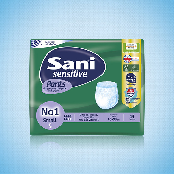 Sani Sensitive pants Small No1 65-90cm