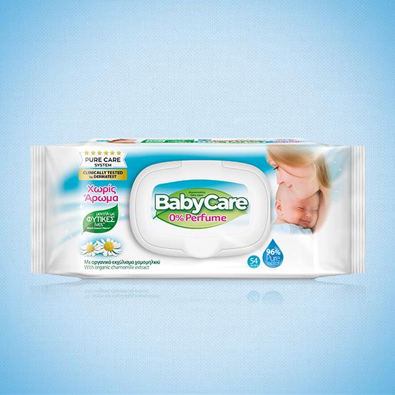 BabyCare Fragrance Free Pure Water Baby Wipes