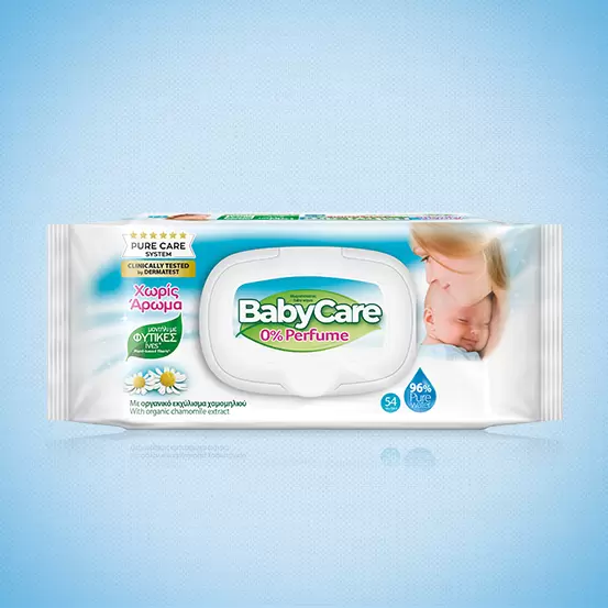 BabyCare Fragrance Free Pure Water Baby Wipes