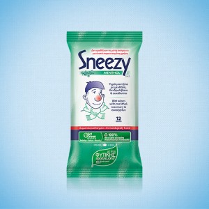 Wet wipes for Cold Relief