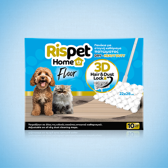 Dry cloths for floor cleaning