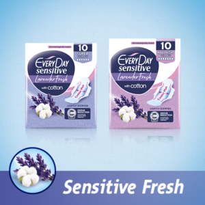 EveryDay Sensitive with cotton Lavender Fresh
