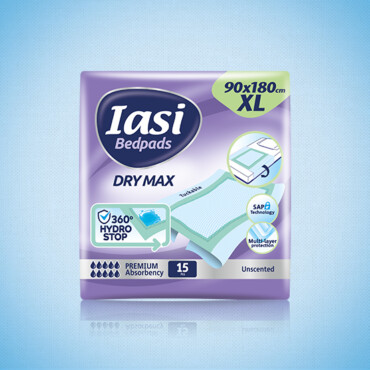 Ιasi DRY MAX υποσέντονα XL 90x180cm